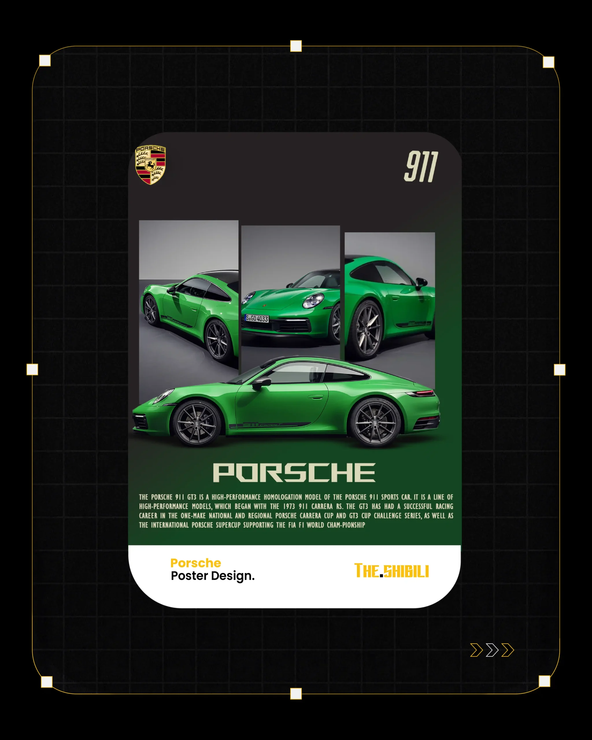 Porsche Poster, Best Digital Marketer in Malappuram